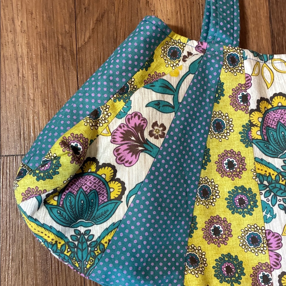 Patchwork Boho Whimsical Shoulder Bag Cottagecore - image 4